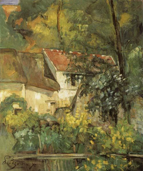 Paul Cezanne The House of Pere Lacroix in Auvers Spain oil painting art